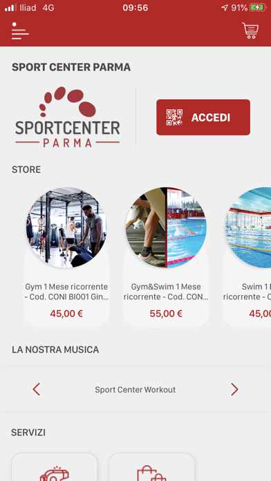 Sport Center Parma screenshot 2