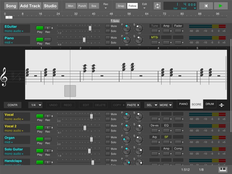 MultitrackStudio for iPad