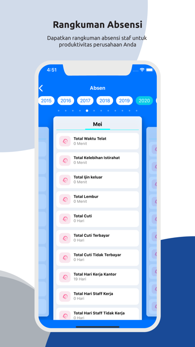 Screenshot #3 pour Forstaff Aplikasi HR Karyawan