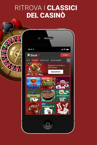 Casino, Slot e Blackjack Sisal screenshot 4