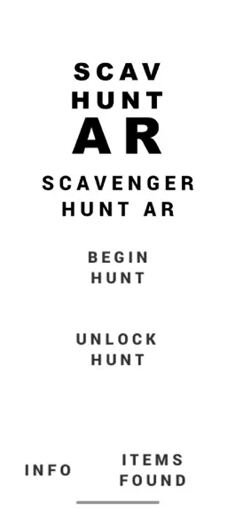 Game screenshot SCAVENGER HUNT AR apk