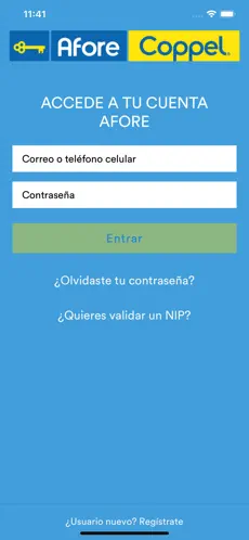 Captura de Pantalla 1 de Afore Coppel para iphone