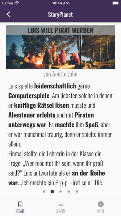 StoryPlanet Deutsch screenshot 2