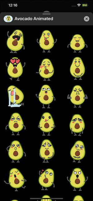 Avocado: Animated Stickers(圖6)-速報App