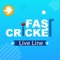 Fast Cricket Live Line is the best app to get the updates and Live Score on your iphone