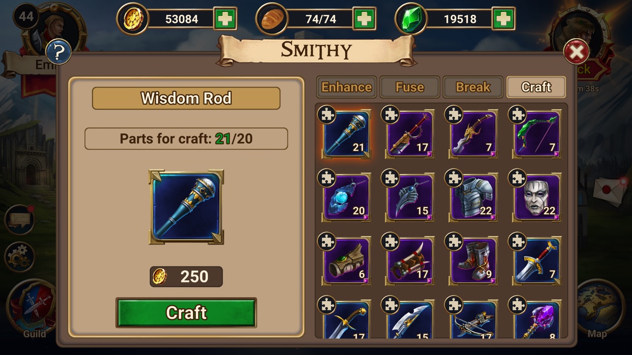 Chaos Lords: Tactical RPG Hack screenshot 7 - iOS game interface