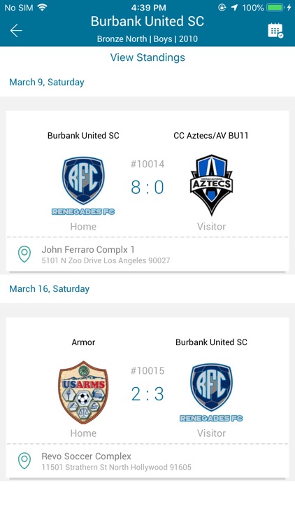 CSL Coast Soccer League screenshot-5