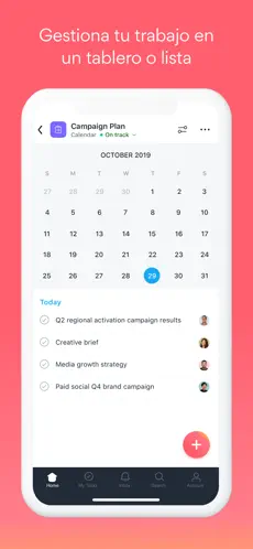 Imágen 5 Asana: Tu gestor de trabajo iphone