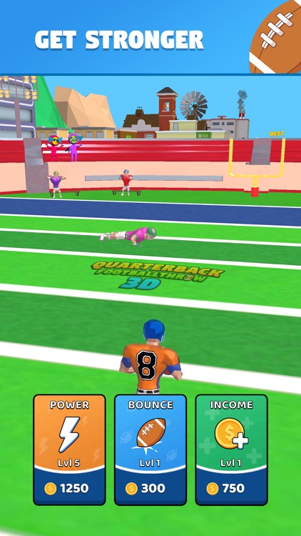 Quarterback: Football Throw 3D