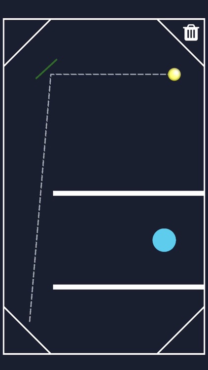 Lucky Bouncing Ball: Path Line