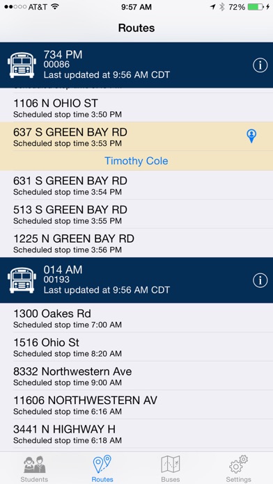 NX Charter School Bus Tracker screenshot 2