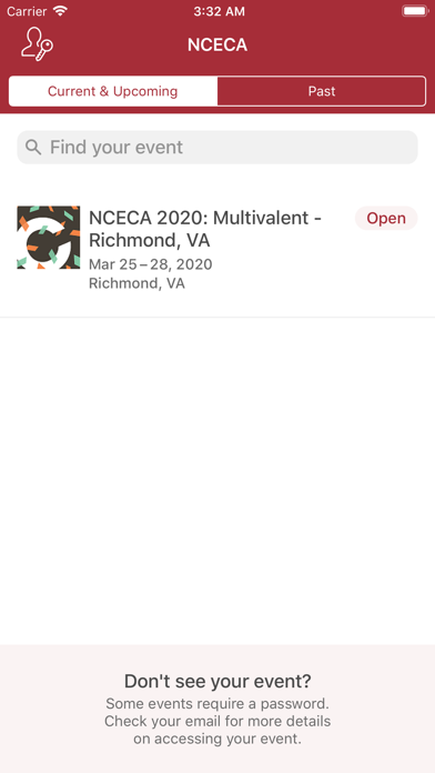 How to cancel & delete NCECA Events App from iphone & ipad 2