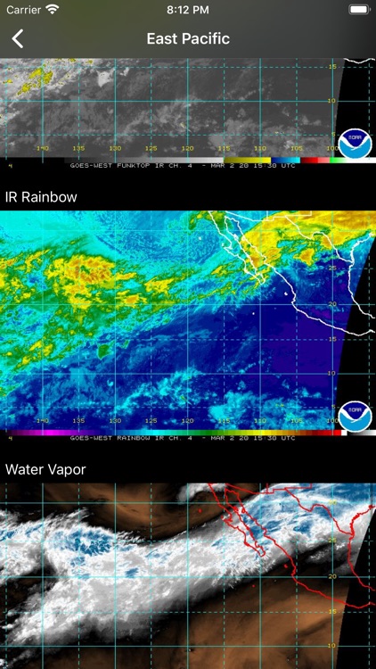 NOAA Hurricane Center screenshot-8