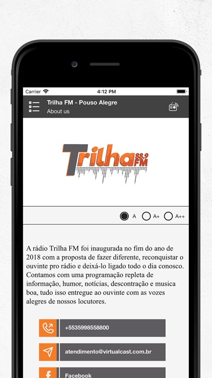 Trilha FM - Pouso Alegre screenshot-3