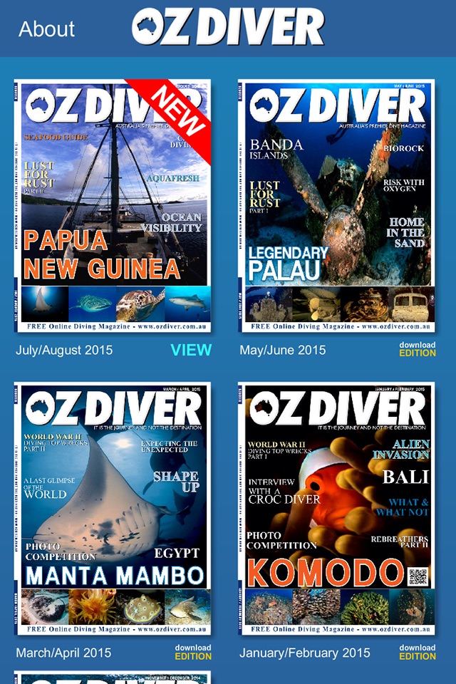 OZDiver Magazine screenshot 2