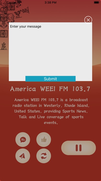 America WEEI FM 103.7 screenshot-3