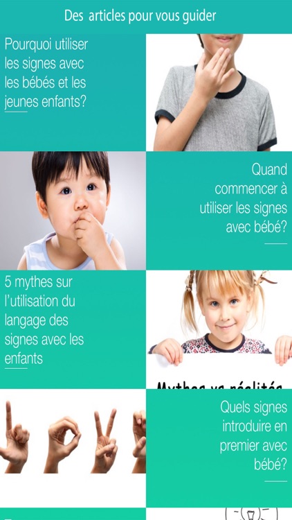 Bébé Signe | langage signé screenshot-3