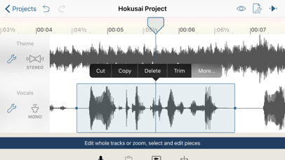 Hokusai Audio Editor Screenshot 2