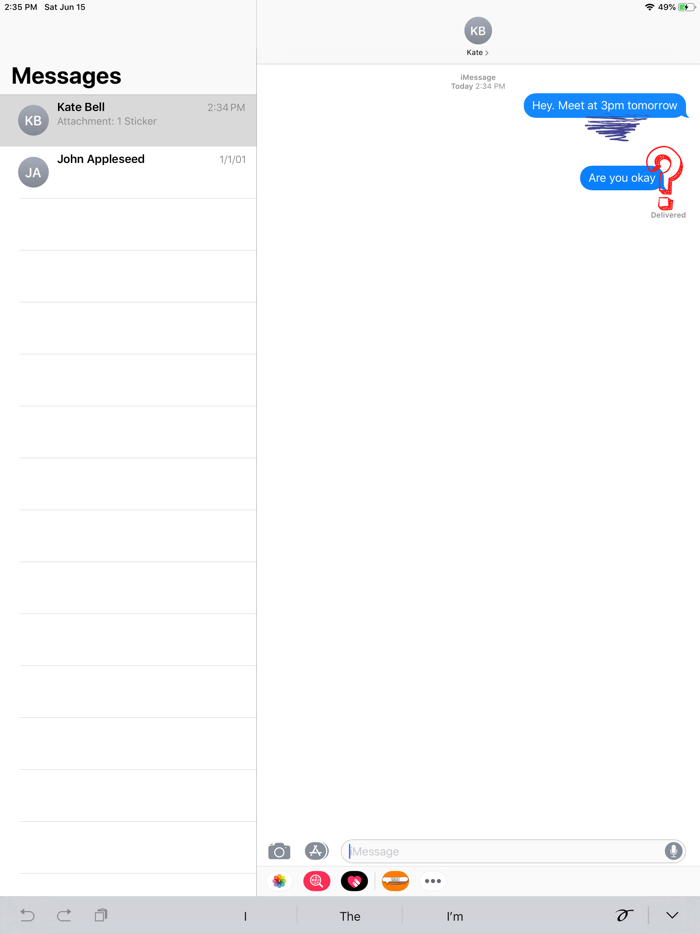 Scribble Trace Stickers