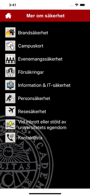 Uppsala Universitet Säkerhet(圖4)-速報App