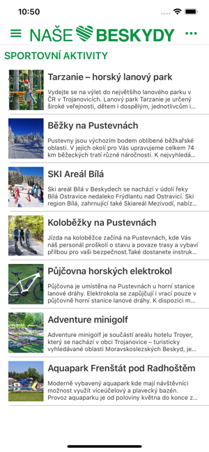 Naše Beskydy(圖5)-速報App