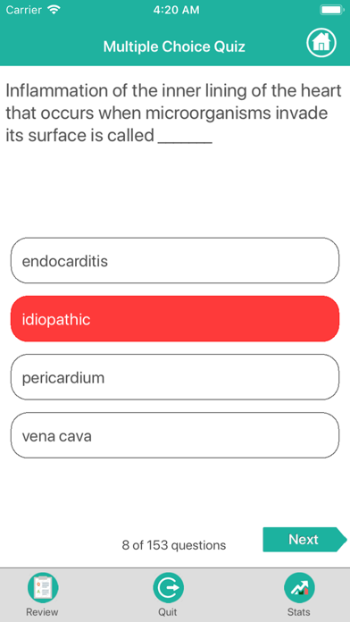 How to cancel & delete Cardiovascular Medical Terms from iphone & ipad 2