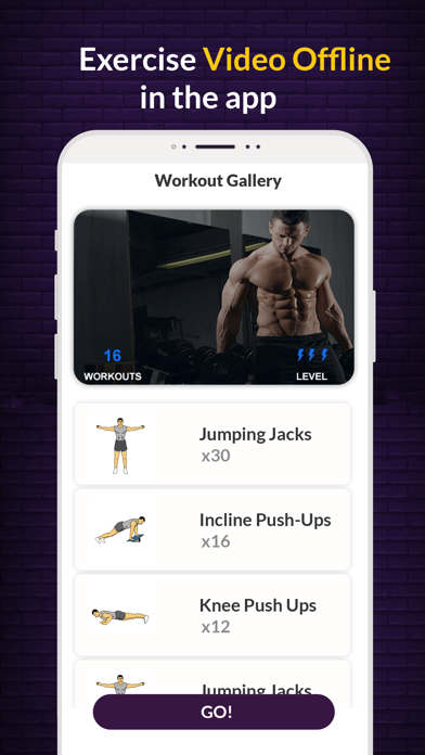 Gym workout - Gym trainer screenshot 2