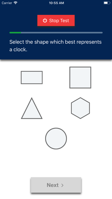 DST – Dementia Screening Test screenshot 2