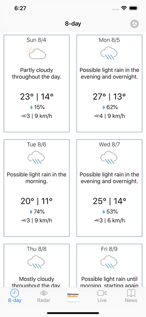 Edmonton Weather(圖2)-速報App