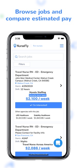 NurseFly - Travel Nursing Jobs(圖2)-速報App