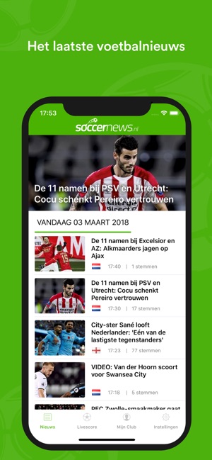 SoccerNews.nl(圖1)-速報App