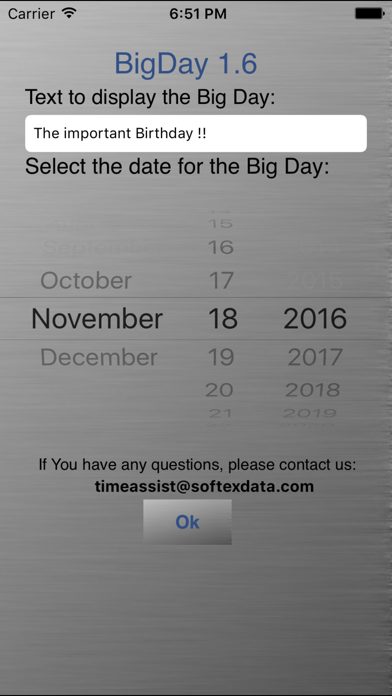 How to cancel & delete BigDay from iphone & ipad 1