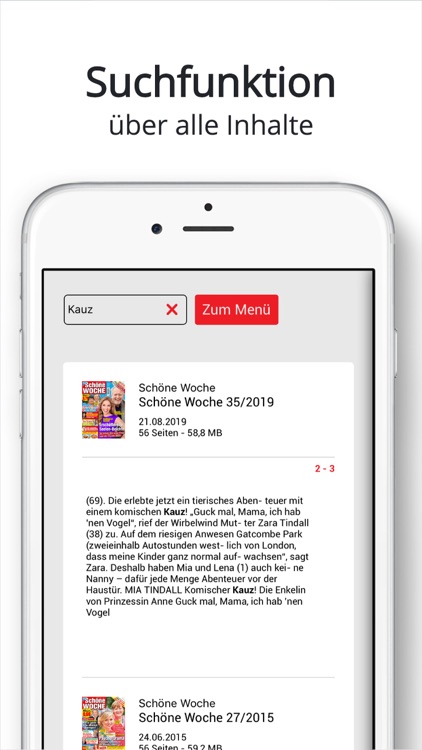 Schöne WOCHE ePaper