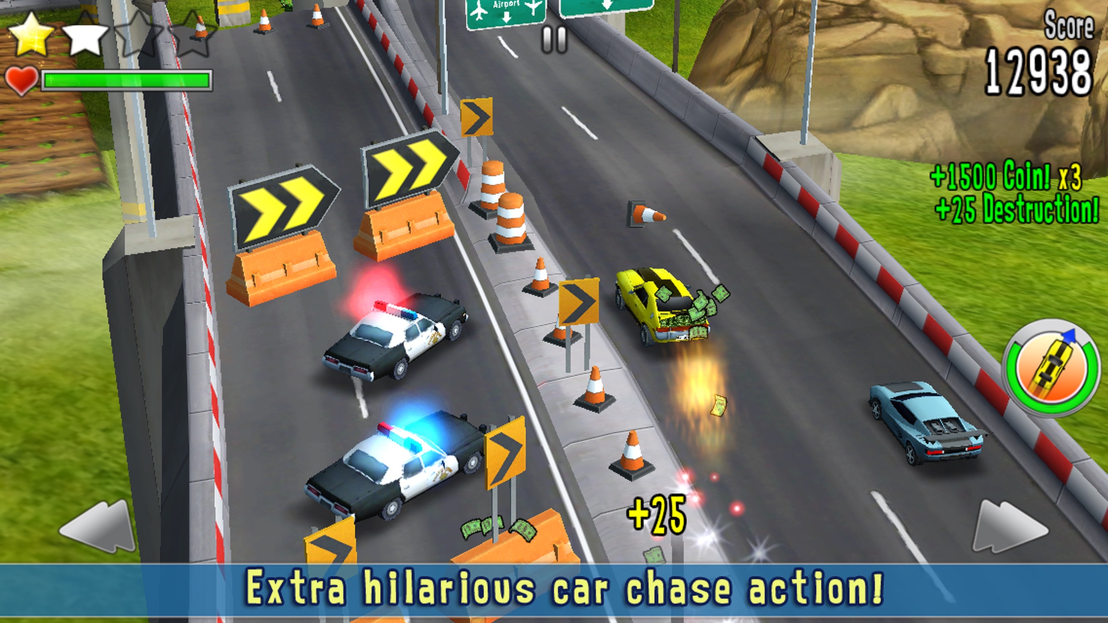 Screenshot do app Reckless Getaway