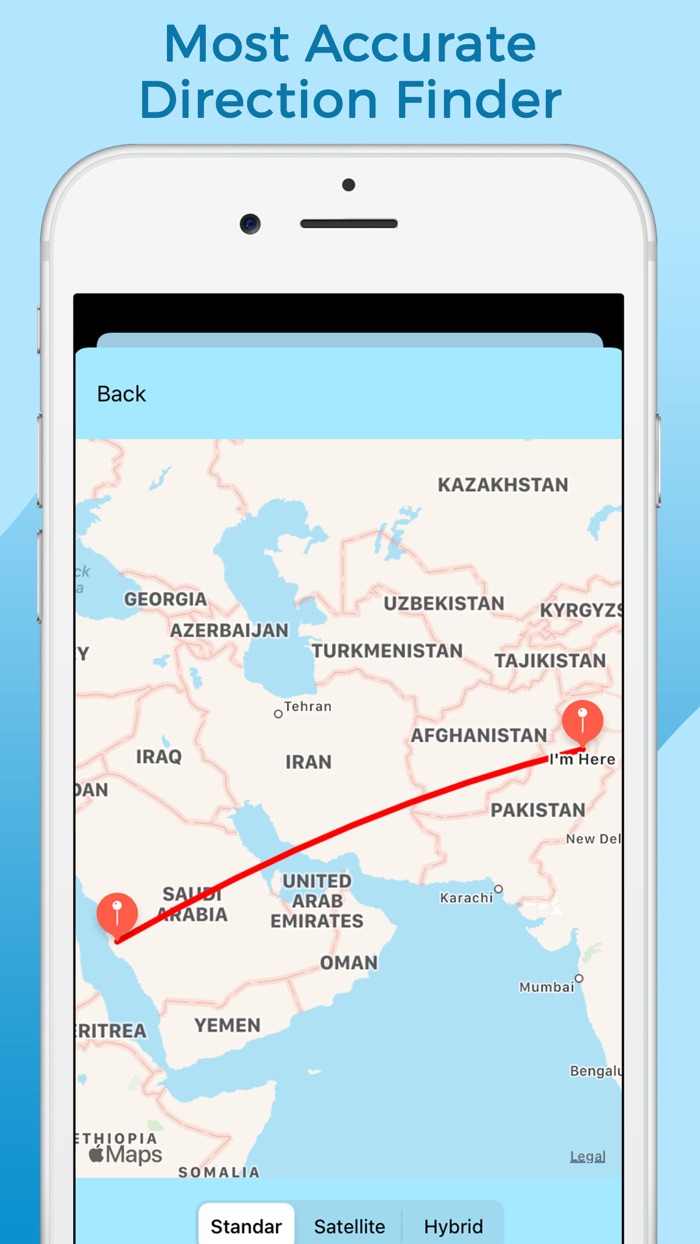 Qibla Direction -Qibla compass