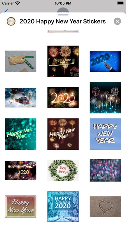 2020 Happy New Year Stickers screenshot-8