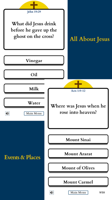Quiz of the Christian Bible screenshot 2