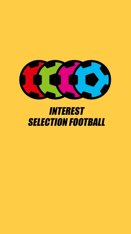 Interest Selection Football