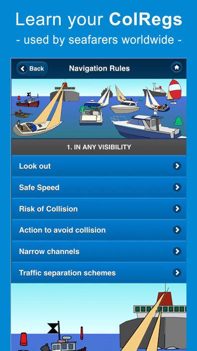 ColRegs: Rules of the Road for all Seagoing Sail and Power Vessels Screenshot 5