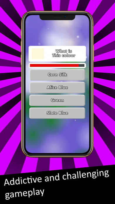 Colour Name Quiz Advance screenshot 3