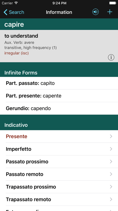 How to cancel & delete Italian Verbs & Conjugation L from iphone & ipad 2