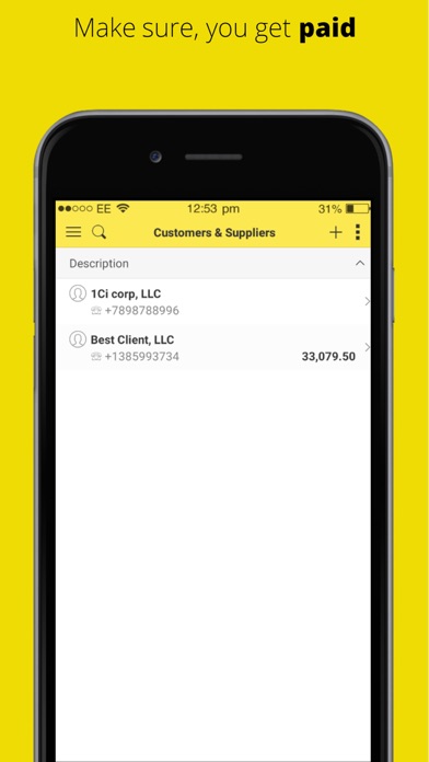 How to cancel & delete 1C:Invoice for Small Business from iphone & ipad 3