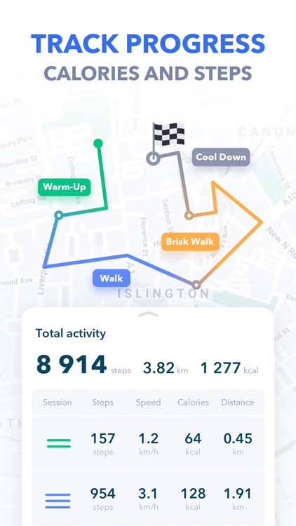 Walking by GetFit screenshot-3