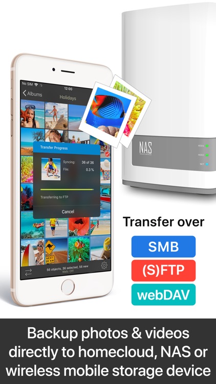 PhotoSync – transfer photos
