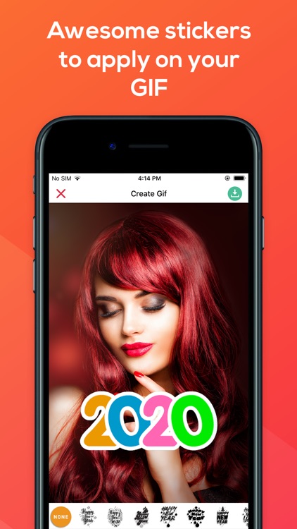 New Year GIF Creator screenshot-5