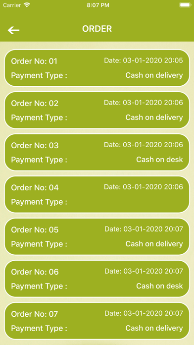 Sambar Order Center screenshot 4