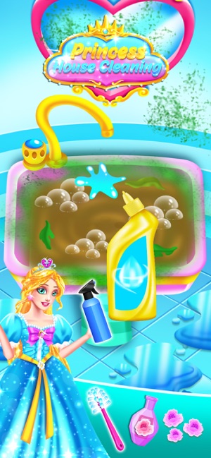 Princess Castle House Cleaning(圖3)-速報App