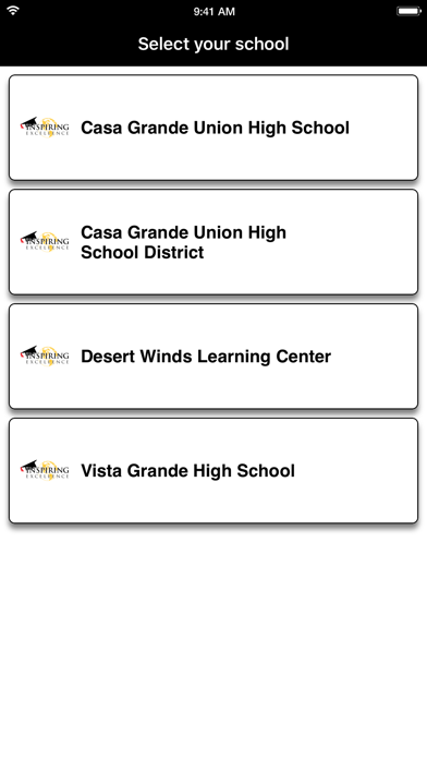 How to cancel & delete Casa Grande Union High Schools from iphone & ipad 4