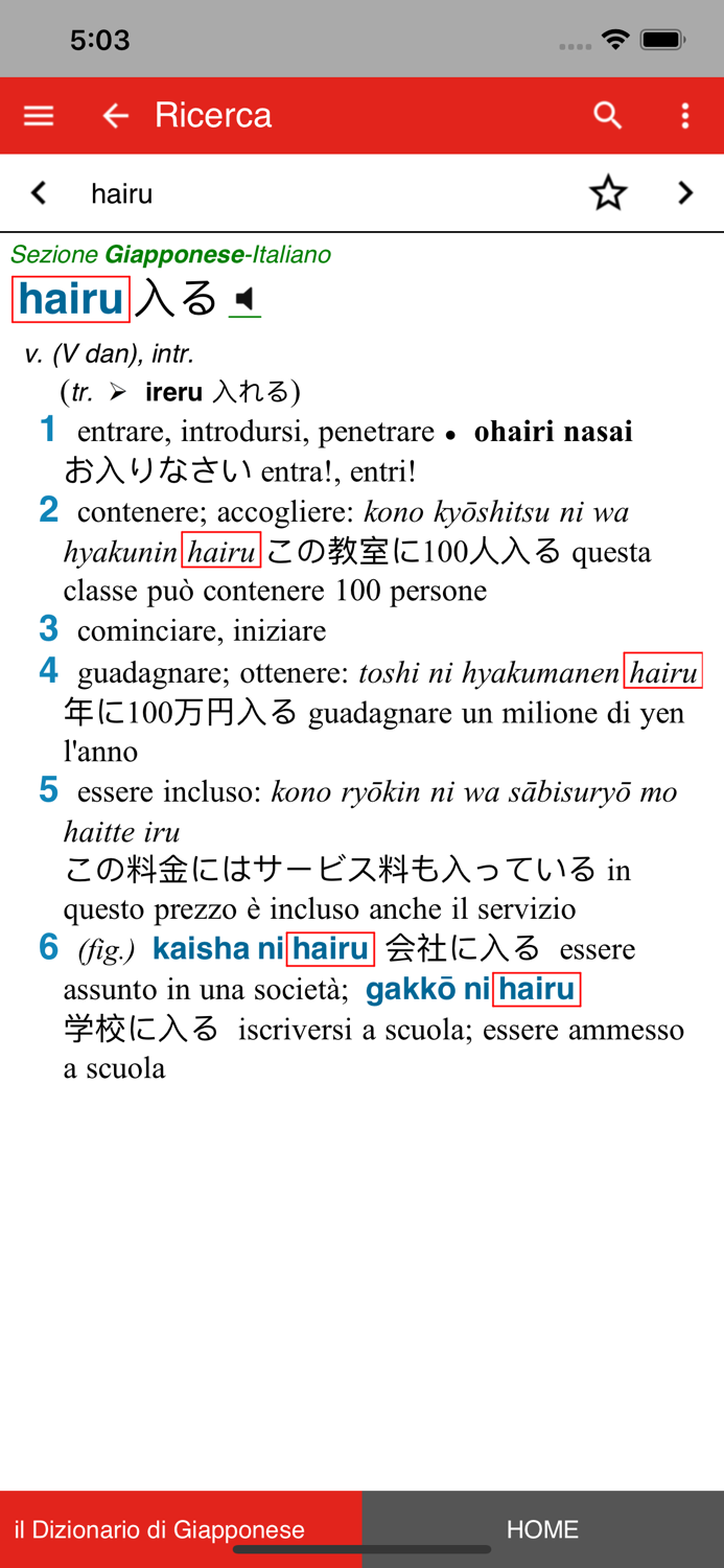 Il Dizionario di Giapponese