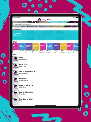 Zrzut 1 Story of Song iphone